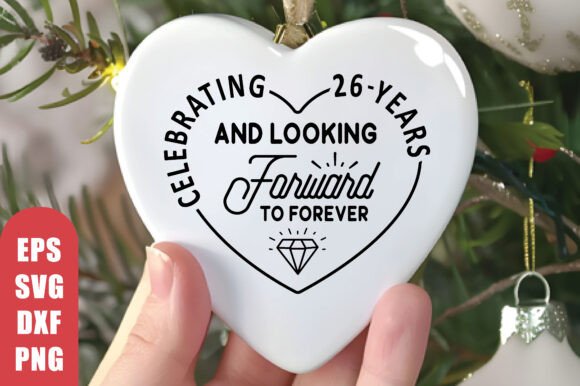 26 Years and Looking SVG