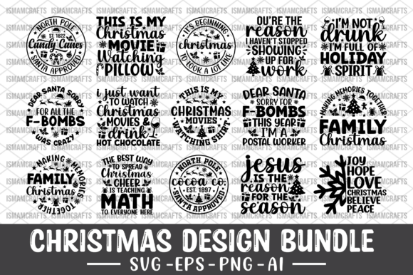 Christmas Design Bundle SVG