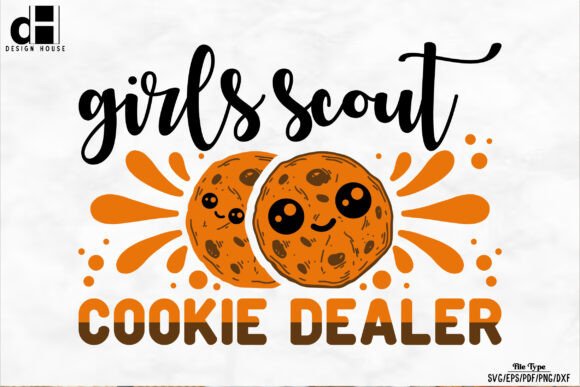 Girls Scout Cookie Dealer-COOKIE SVG PNG
