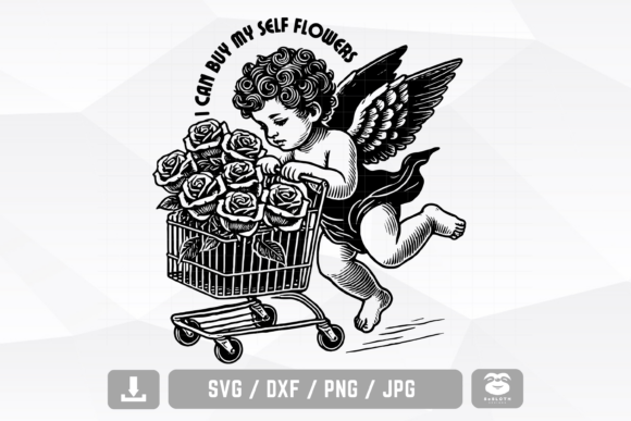 I Can Buy My Self Flowers Svg