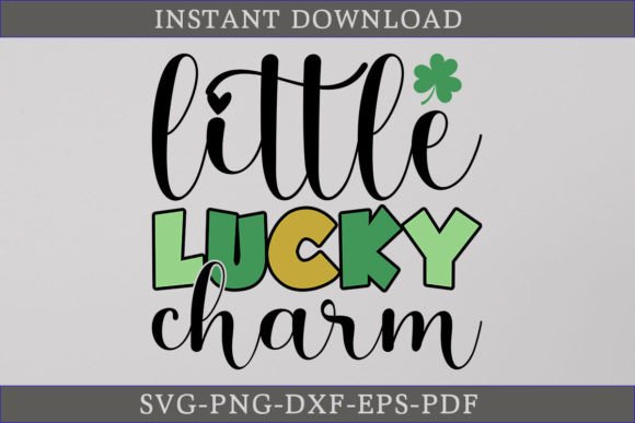 Little Lucky Charm St. Patrick’s Day SVG
