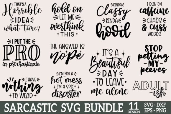 Motivational, Positive Quote Svg Bundle