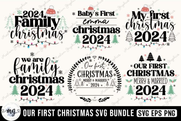 Our First Christmas SVG Bundle