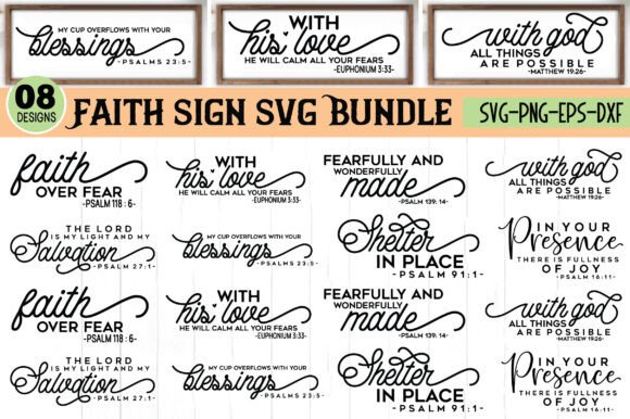 Review: Faith Sign SVG Bundle