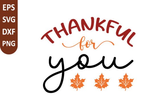 Thankful for You SVG