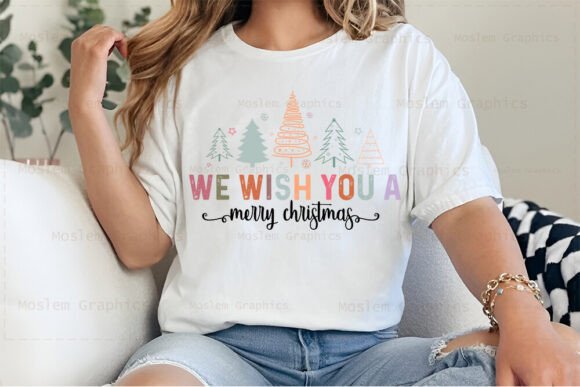 We Wish You a Merry Christmas Tree SVG